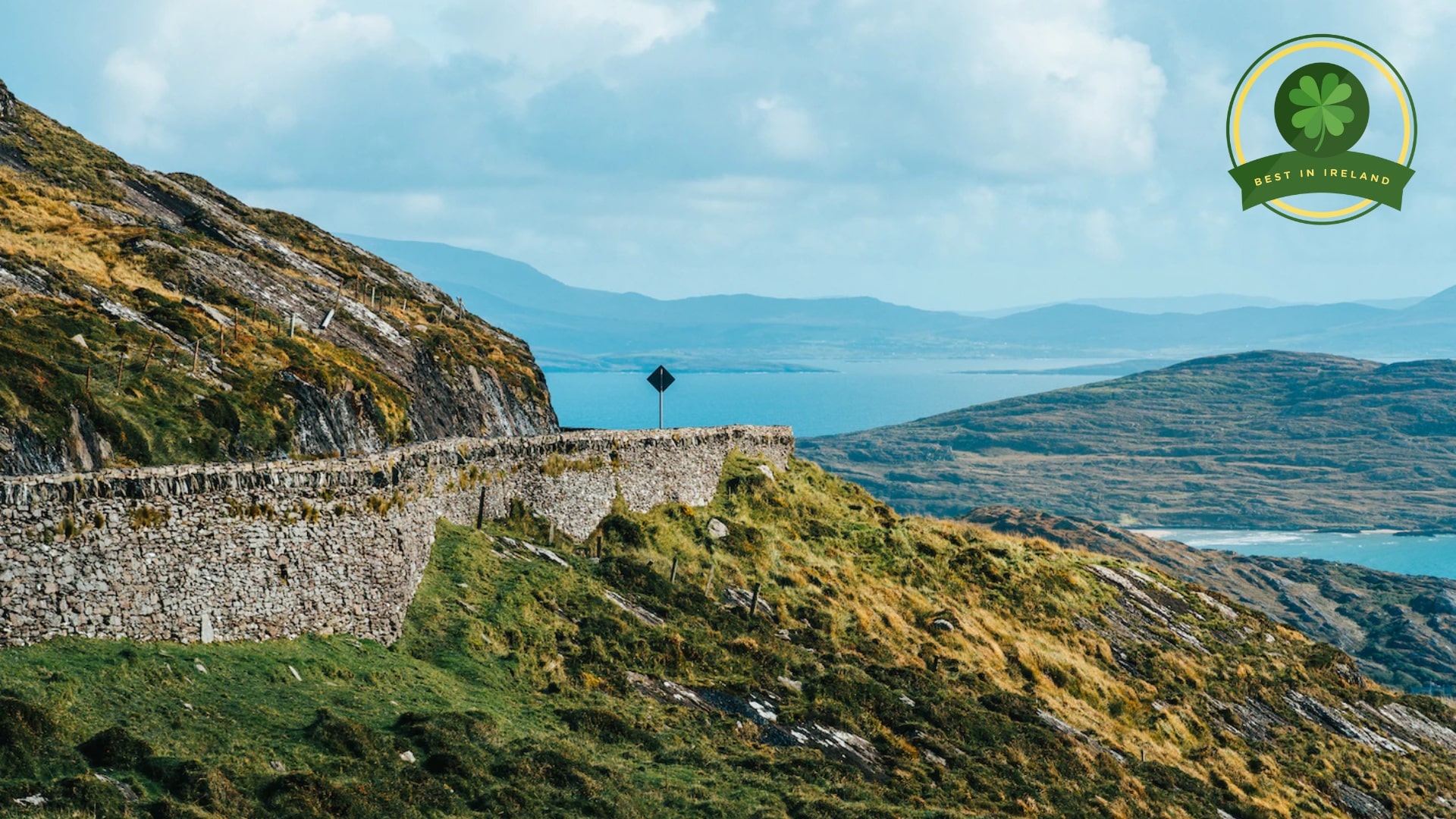 Scenic coastal landscape on the Ring of Kerry, a part of the Wild Atlantic  Way on the west coast of the Republic of Ireland Stock Photo - Alamy