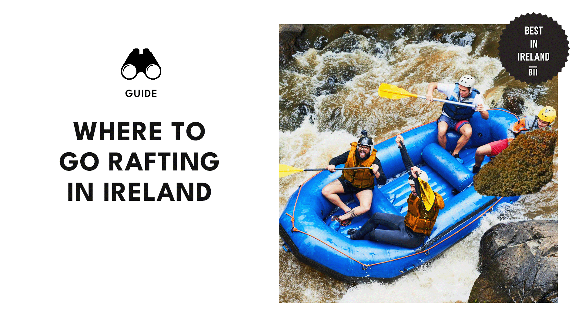 Where to Go Rafting in Ireland