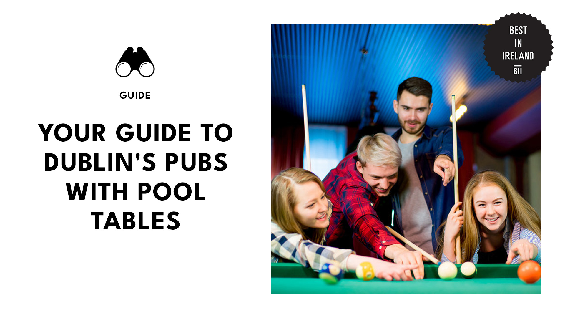 best-pubs-with-pool-table-dublin