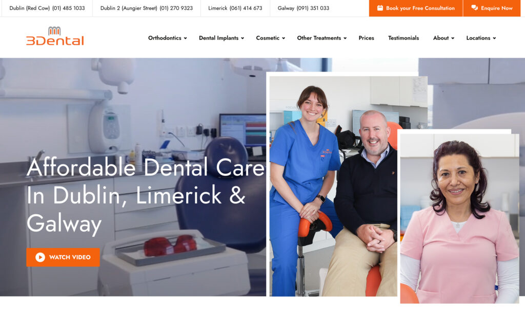 3Dental homepage