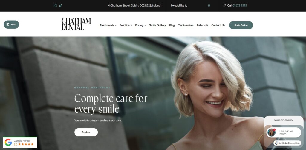 chatham dental homepage