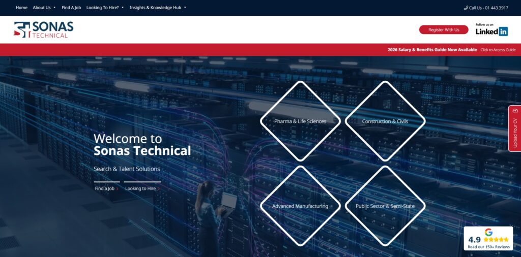 sonas technical homepage